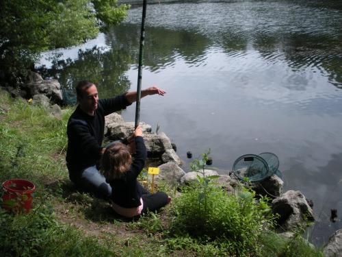 Une compétitrice très concentrés...