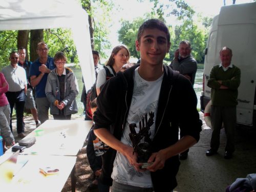 Vainqueur des 12-16 ans...