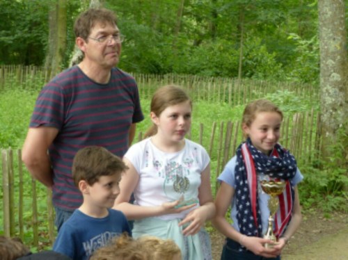 Remise des coupes pour chaque catégories...